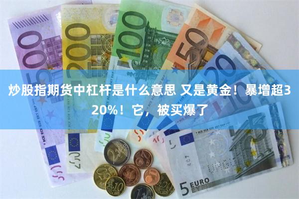 炒股指期货中杠杆是什么意思 又是黄金！暴增超320%！它，被买爆了