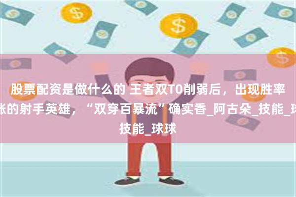 股票配资是做什么的 王者双T0削弱后，出现胜率暴涨的射手英雄，“双穿百暴流”确实香_阿古朵_技能_球球