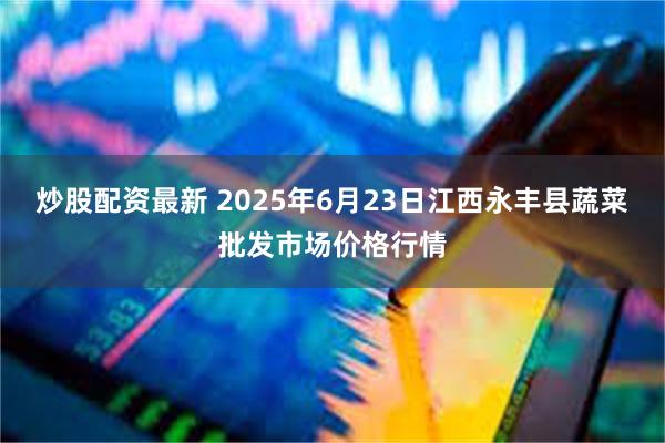 炒股配资最新 2025年6月23日江西永丰县蔬菜批发市场价格行情