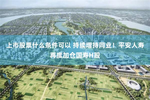 上市股票什么条件可以 持续增持同业！平安人寿再度加仓国寿H股