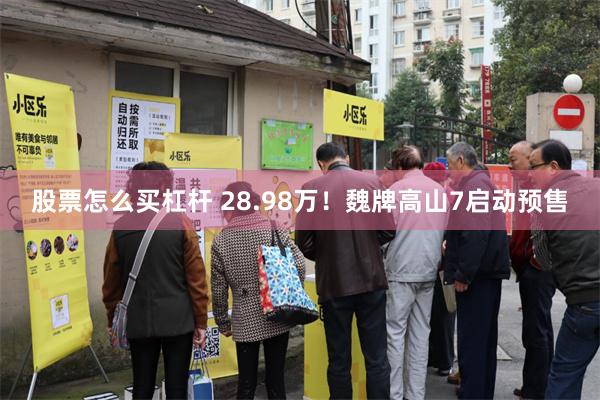 股票怎么买杠杆 28.98万！魏牌高山7启动预售