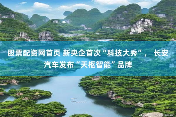 股票配资网首页 新央企首次“科技大秀”， 长安汽车发布“天枢智能”品牌