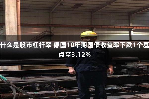 什么是股市杠杆率 德国10年期国债收益率下跌1个基点至3.12%