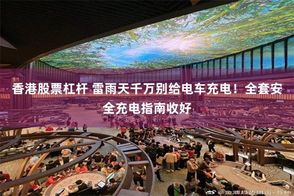 香港股票杠杆 雷雨天千万别给电车充电！全套安全充电指南收好