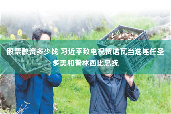 股票融资多少钱 习近平致电祝贺诺瓦当选连任圣多美和普林西比总统
